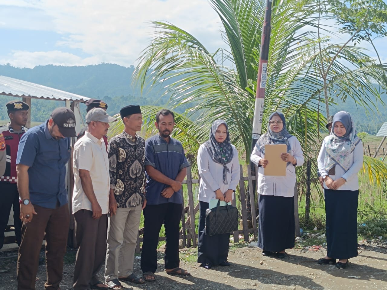 TUNTAS !! PN Meureudu Laksanakan Eksekusi Tanah Wakaf di Gampong Kayee Jatoe