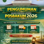 PENGUMUMAN PENGADAANPOSBAKUM 2026